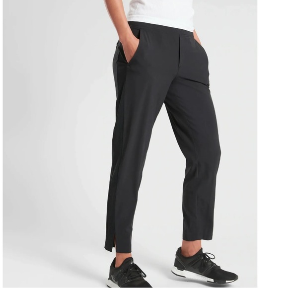 Athleta Pants Womens 10/T Black Brooklyn Midrise Ankle - Picture 8 of 8